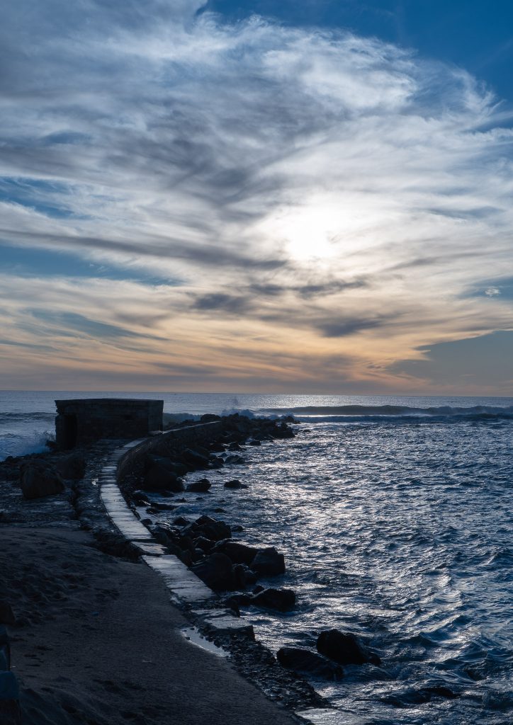 espigon Breakwater Barbate